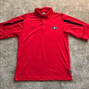 Georgia Bulldogs Nike Fit Dry Shirt